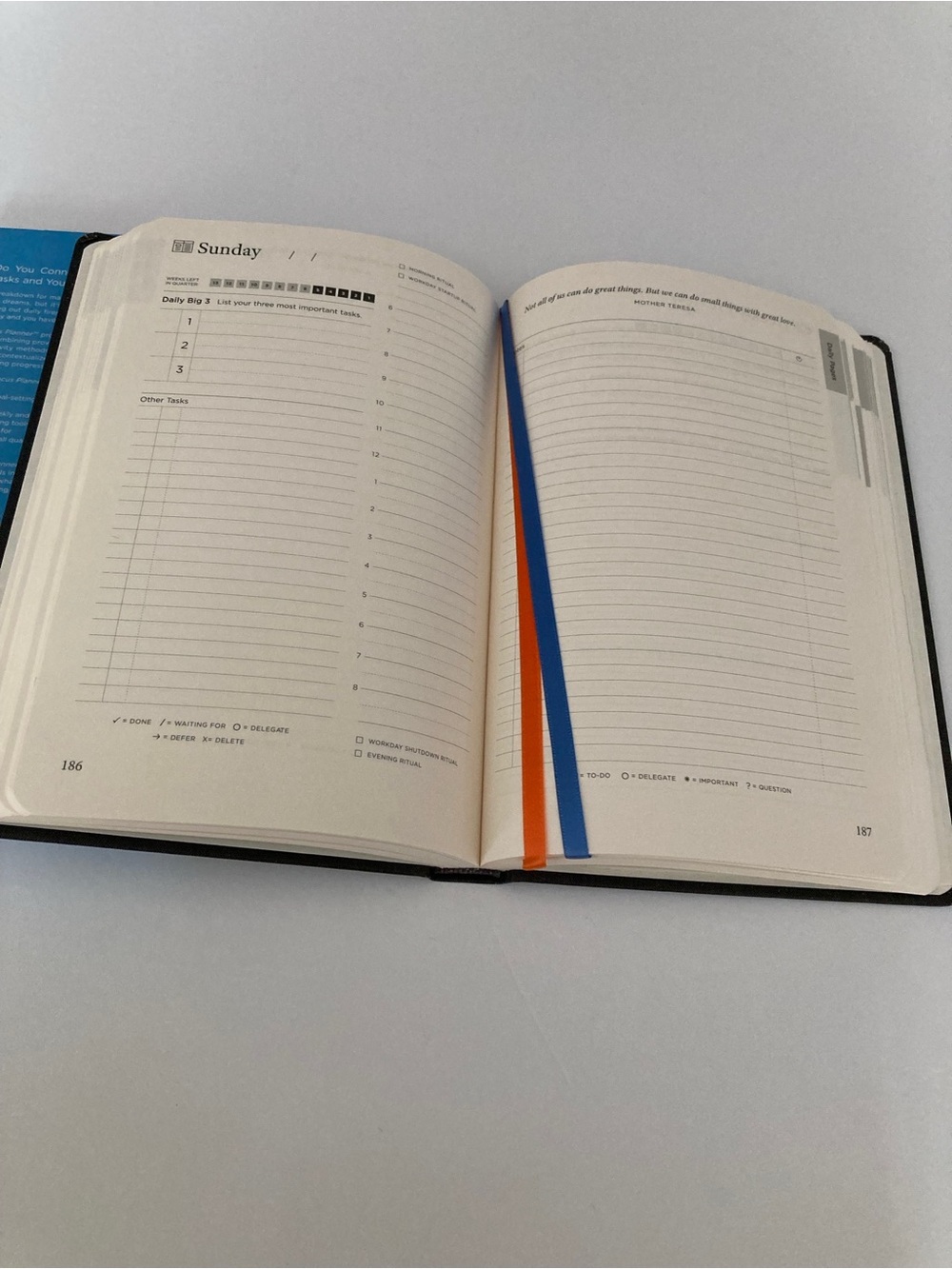 FULL FOCUS PLANNER Michael Hyatt Black Journal Plan Your Year, Design Your Days - Picture 6 of 9